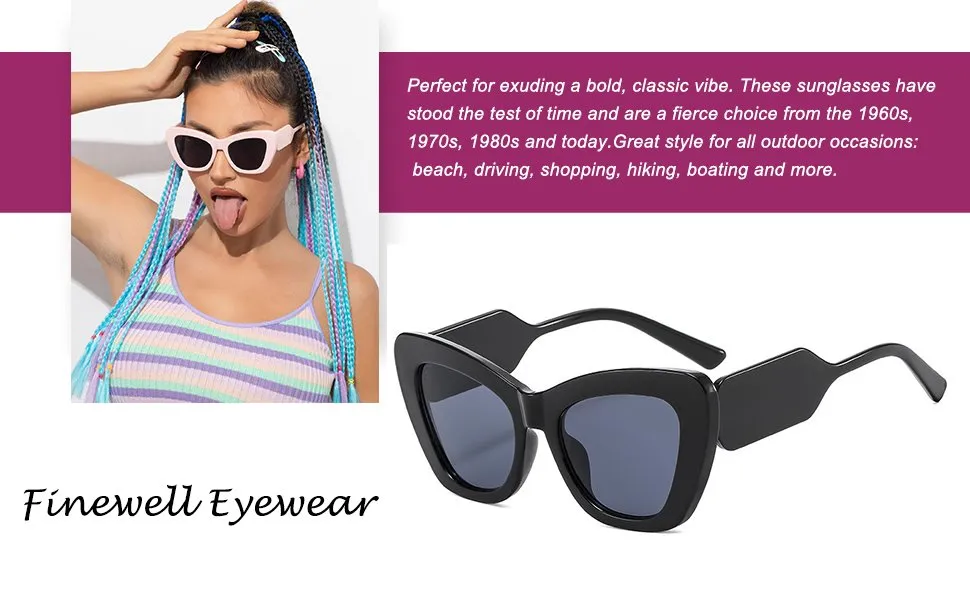 women cat eye sunglasses