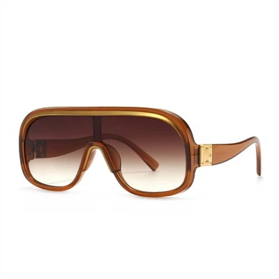 One Piece Gradient Sunglasses