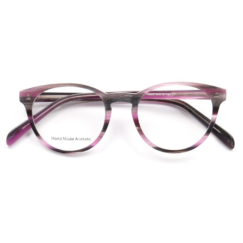 Hot Selling Cat Eye Ultra Light Glasses Frame Men and Women Fashion Glasses Ivintage Acetate Eyewear Optical Glasses Frame High Quality Eyewear Acetate Eyeglass