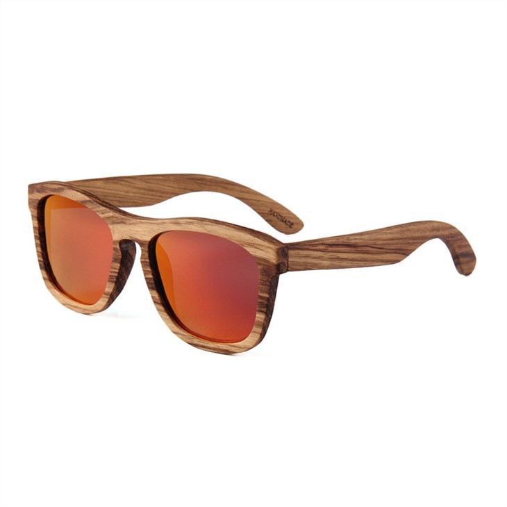 Fx14017 Quality Skateboard Sunglass Wooden Sunglasses Low MOQ Hotsale