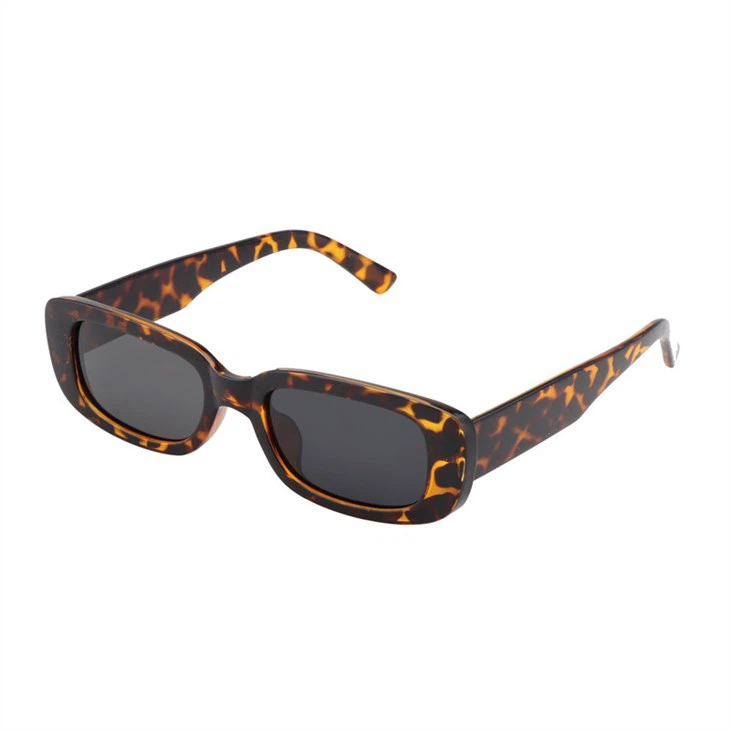 2021 Small Frame Fashion Designer Luxury Brand Travel Small Rectangle Sunglasses Square Sunglasses for Women