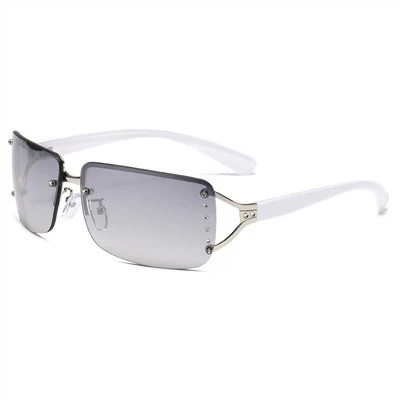 Frameless Rectangle Sunglasses