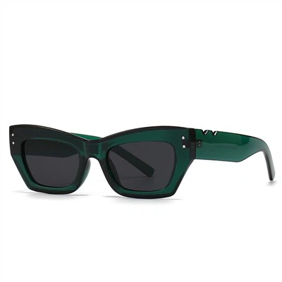 Green Cat Eye Sunglasses