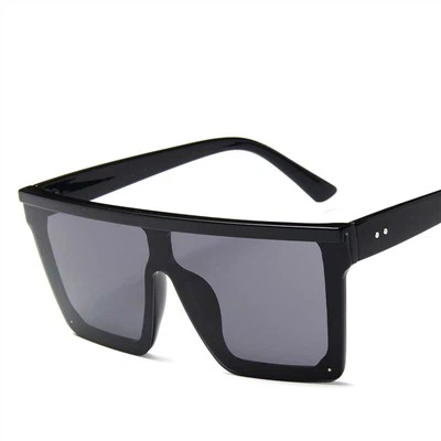 One Piece Square Sunglasses
