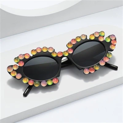 Pearl Cat Eye Sunglasses