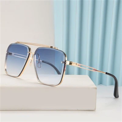 Square Sunglasses Metal Frame