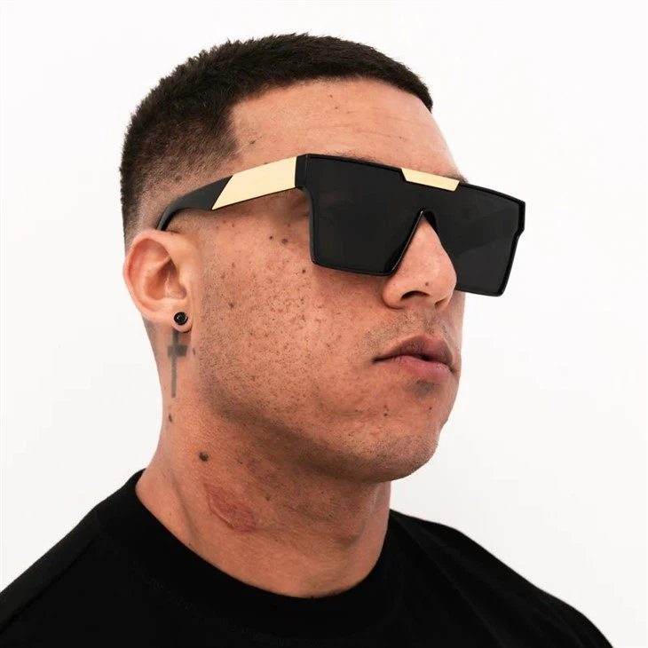 Oversized Flat Top Sunglasses