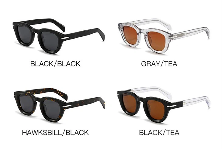 Round Polarized Sunglasses