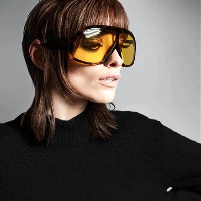 Oversized Acetate Sunglasses